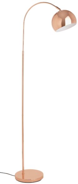 HOME Curva Floor Lamp - Copper